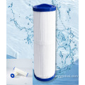 Washable 2.5x10 Pleated Poly Sediment Filter Cartridge
